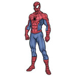 Drawing Spiderman